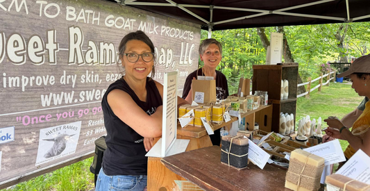 Bluegrass Festival stall at Bearsville Center Woodstock