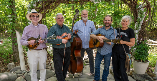 Bluegrass Festival band at Bearsville Center Woodstock
