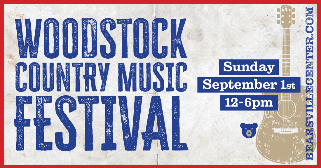 Coming to Bearsville… Woodstock Country Music Festival!