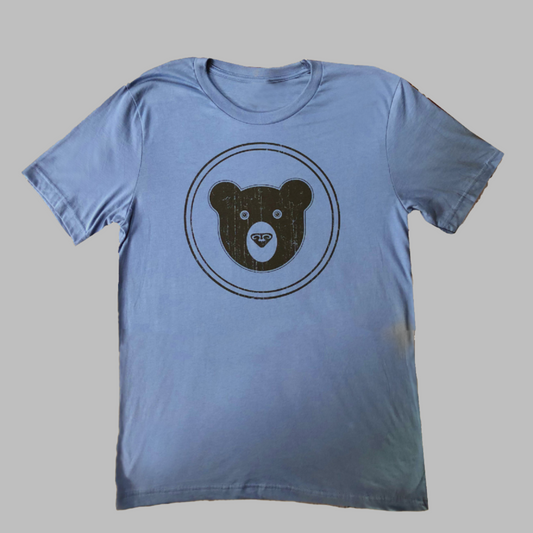 Bear Head Blue T-Shirt